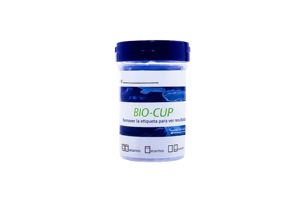 [MLDPV510] Antidoping Vaso Integrado 5 elementos (AMP/BZD/COC/MET/THC) 10 Piezas Mexlab