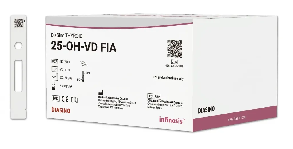 FIA Vitamina D (25-OH-VD) 25 Casetes DIASINO