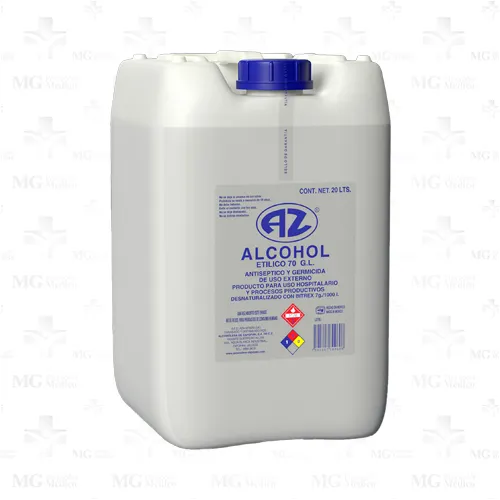 [AZ70G20] Alcohol Etílico Desnaturalizado 70° 20 Litros
